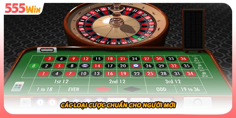 Các loại cược chuẩn cho người mới