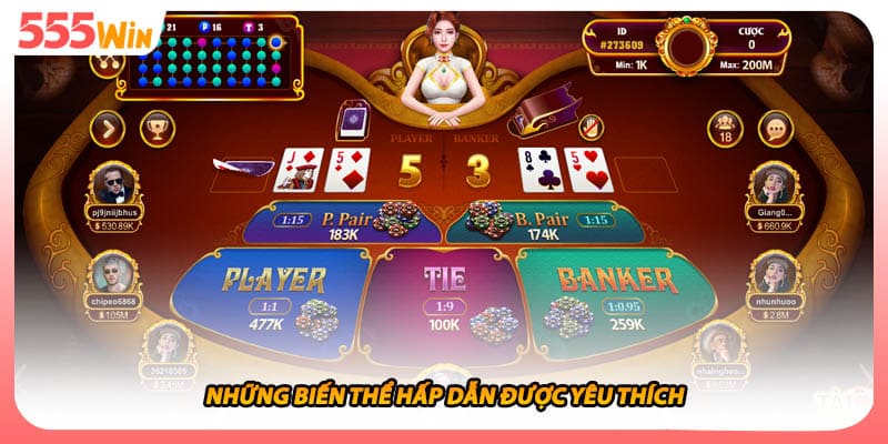 Những biến thể hấp dẫn được yêu thích